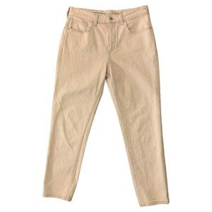 Pilcro and the Letterpress by Anthropologie High-Rise Slim Pink Wash Jeans